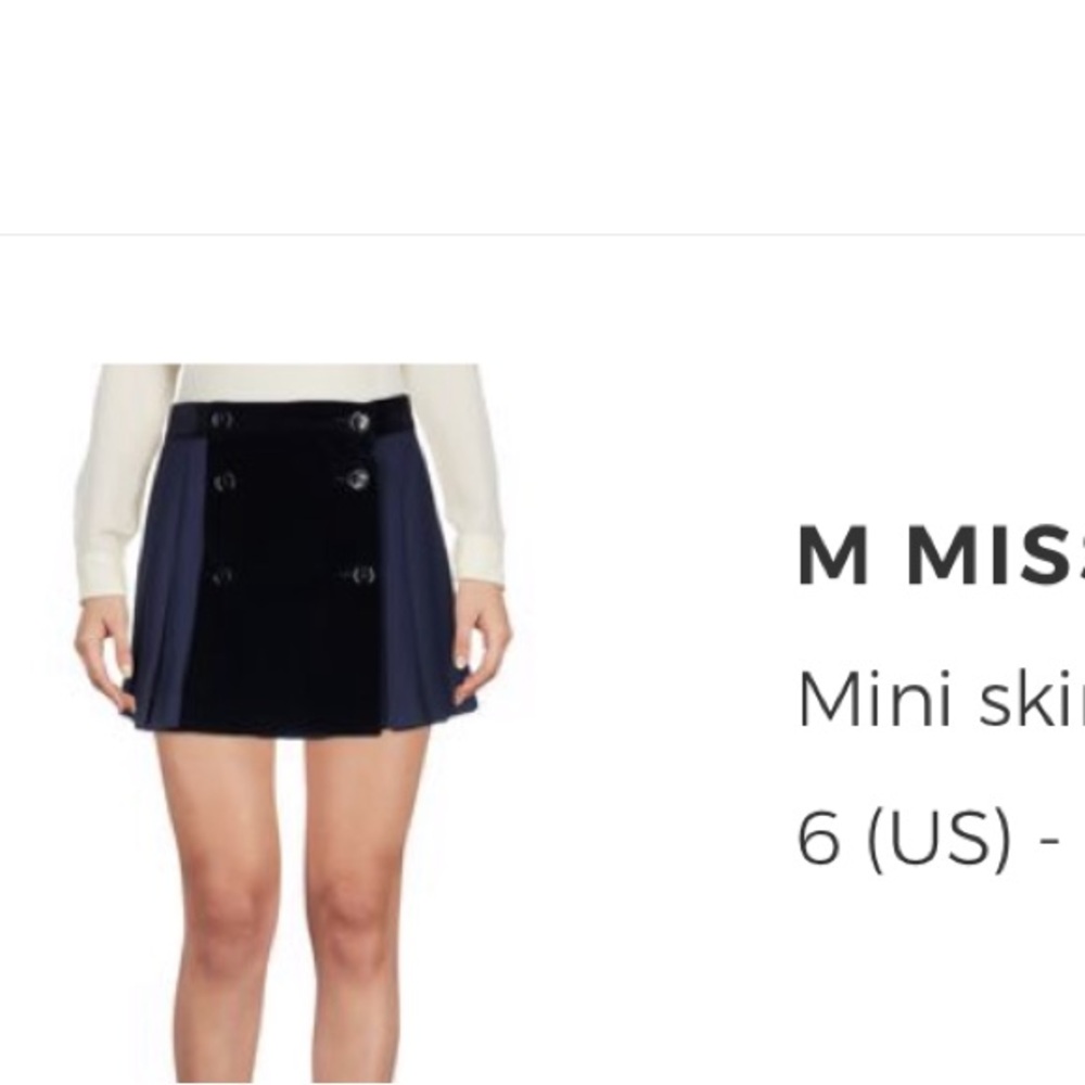 M Missoni 6 US Dark Blue (42 Italian)